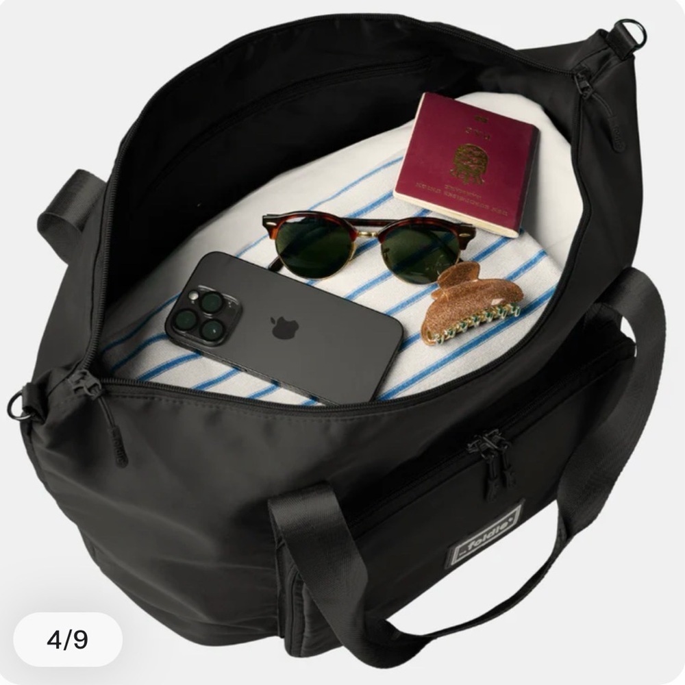 Foldie Black Travel Bag for Women - Picture 7 of 8